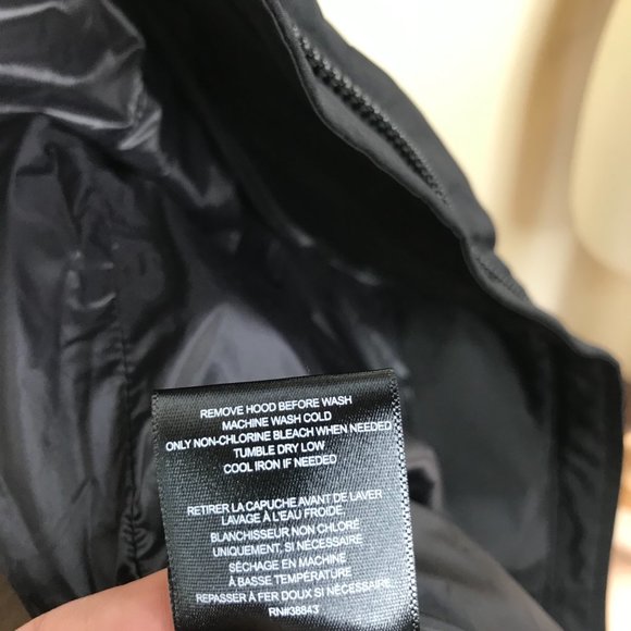 Sam Edelman Puffer Hooded Faux Fur Trim Coat Black Size Small NWT - Picture 13 of 15